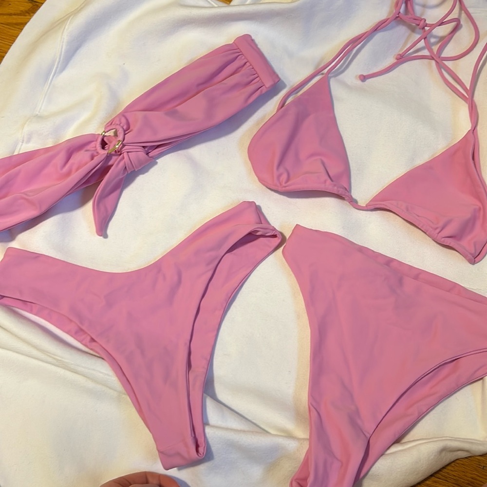 Pink Nyud swim wear-2 sets